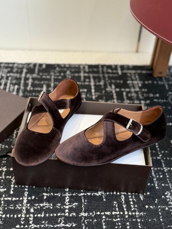 Alaia Shoes - ALAÏA Mary Jane Flats